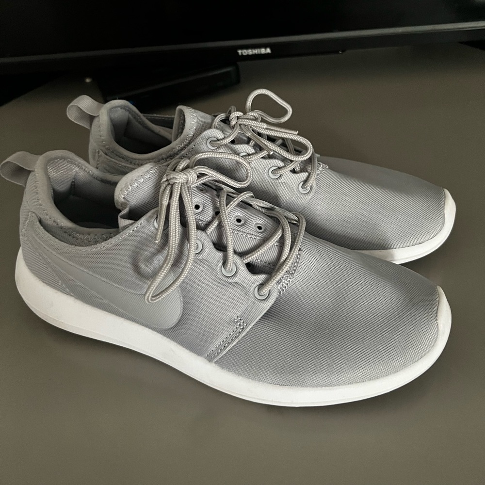Gray Nike Running Shoes